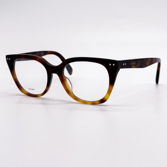 NEW CELINE CL50116I 056 UNISEX HAVANA EYEGLASSES CELINE - Picture 3 of 9